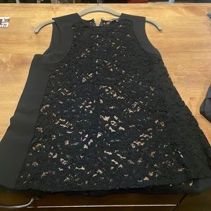 Broadway & Broome Black Lacey Top